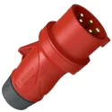 Socket Plug Mobile Listrik Industri ErgoContact Mennekes Mennekes PowerTop Xtra 16A, soket plug mobile 3 fasa IP54, ideal untuk koneksi listrik industri 400V yang aman dan andal.