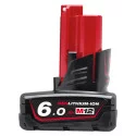 Baterai Lithium Ion MIlwaukee Baterai Lithium Ion Milwaukee C12 B6 12V 6.0Ah adalah pilihan tepat untuk daya tahan dan kinerja optimal pada alat Milwaukee M12 Anda.
