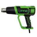 Mesin Heat / Hot Gun Ryu Mesin Heat Gun 1800 Watt dengan 2 pilihan suhu (50-350Â°C) ideal untuk pengelupasan cat, pembentukan plastik, dan penyusutan selongsong.